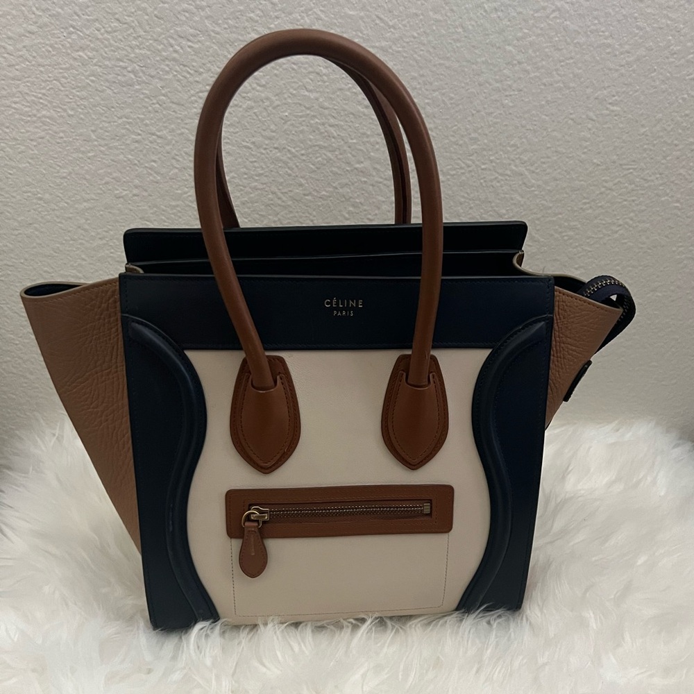 Celine Calf Skin Tote Bag